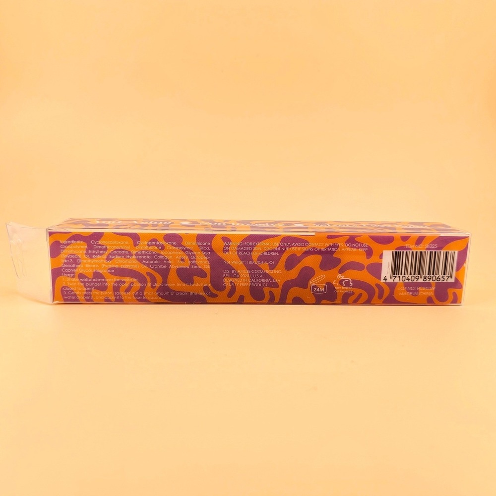 Vitamin C Velvety Face Balm AMUSE Anti-Aging Non-Invasive Skin Firmness - Picture 3 of 6